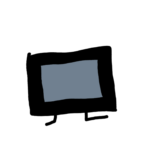Television drawing by sonic-amber-way