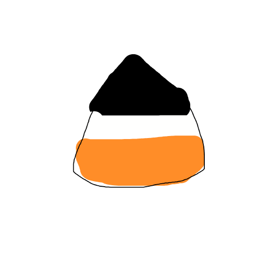 Candy Corn drawing by neesh