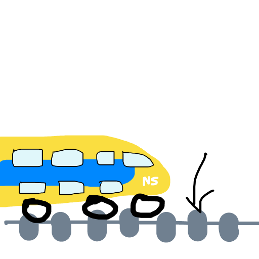 Rail drawing by beksss