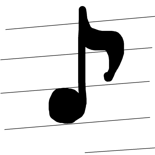 Music Note drawing by nicodarunia