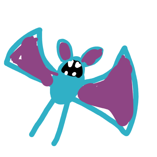 Zubat drawing by limanaid