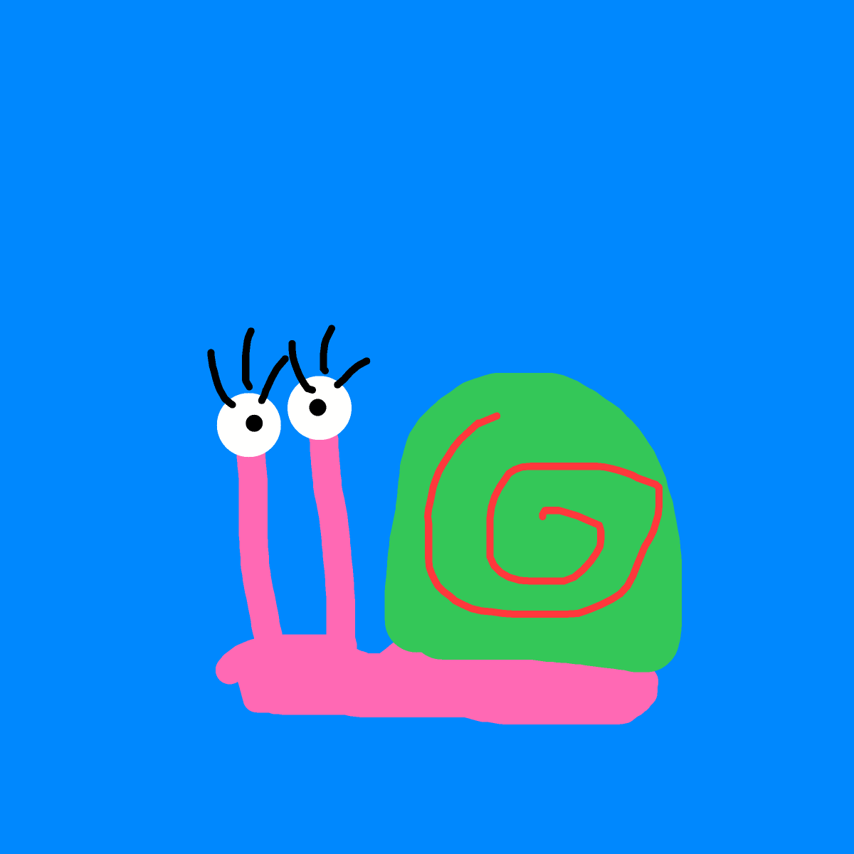 Snail drawing by jake