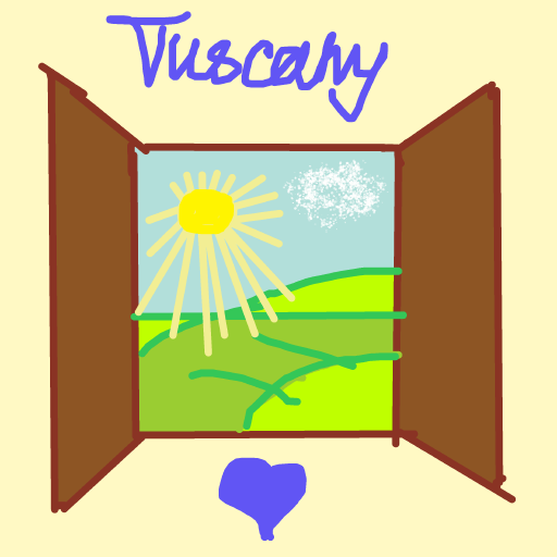 Window drawing by marga