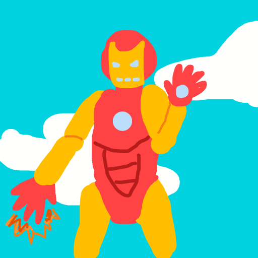Iron Man drawing by knoxy