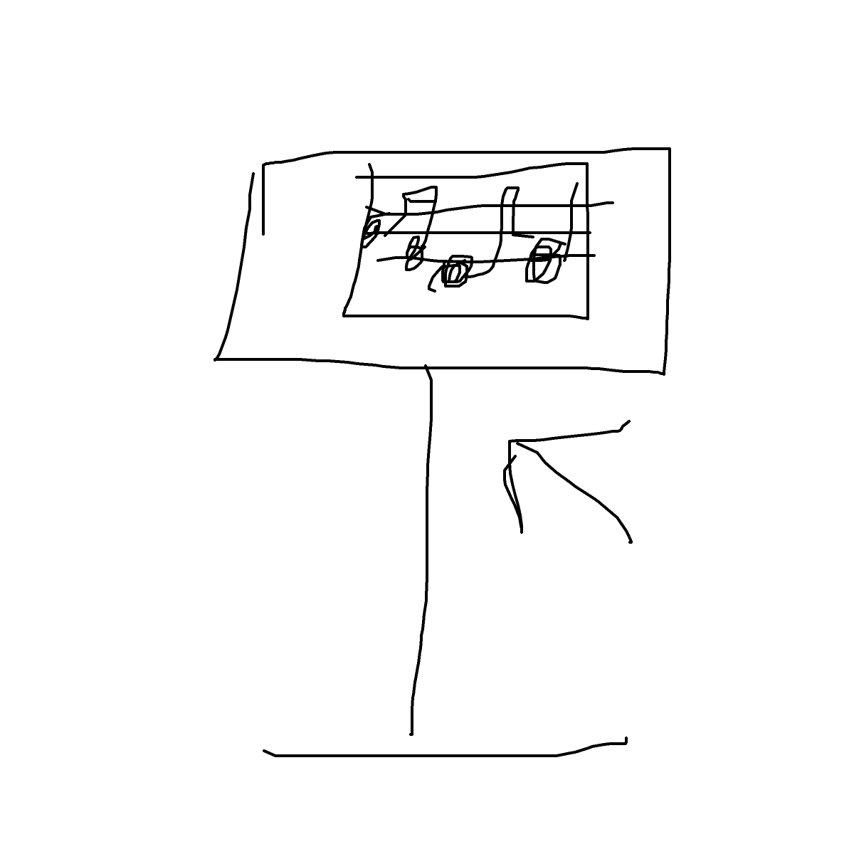 Music Stand drawing by solar-deep-valor