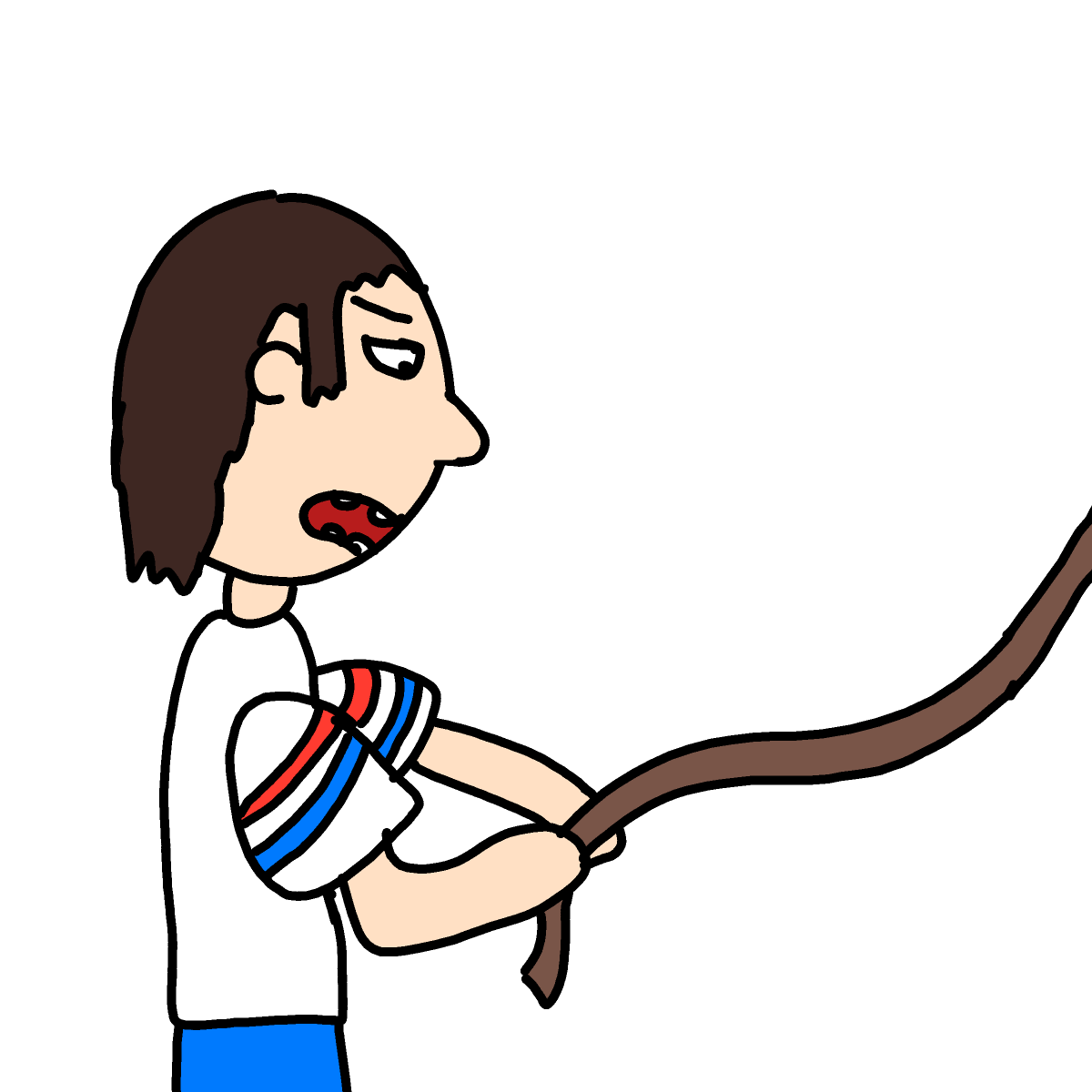 Tug of War drawing by conn0rr