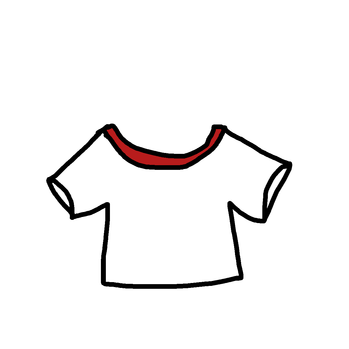 Shirt drawing by nammy