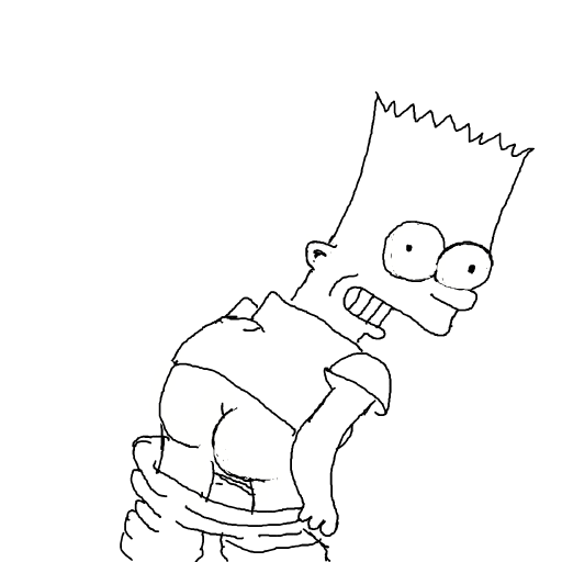 Bart drawing by manders