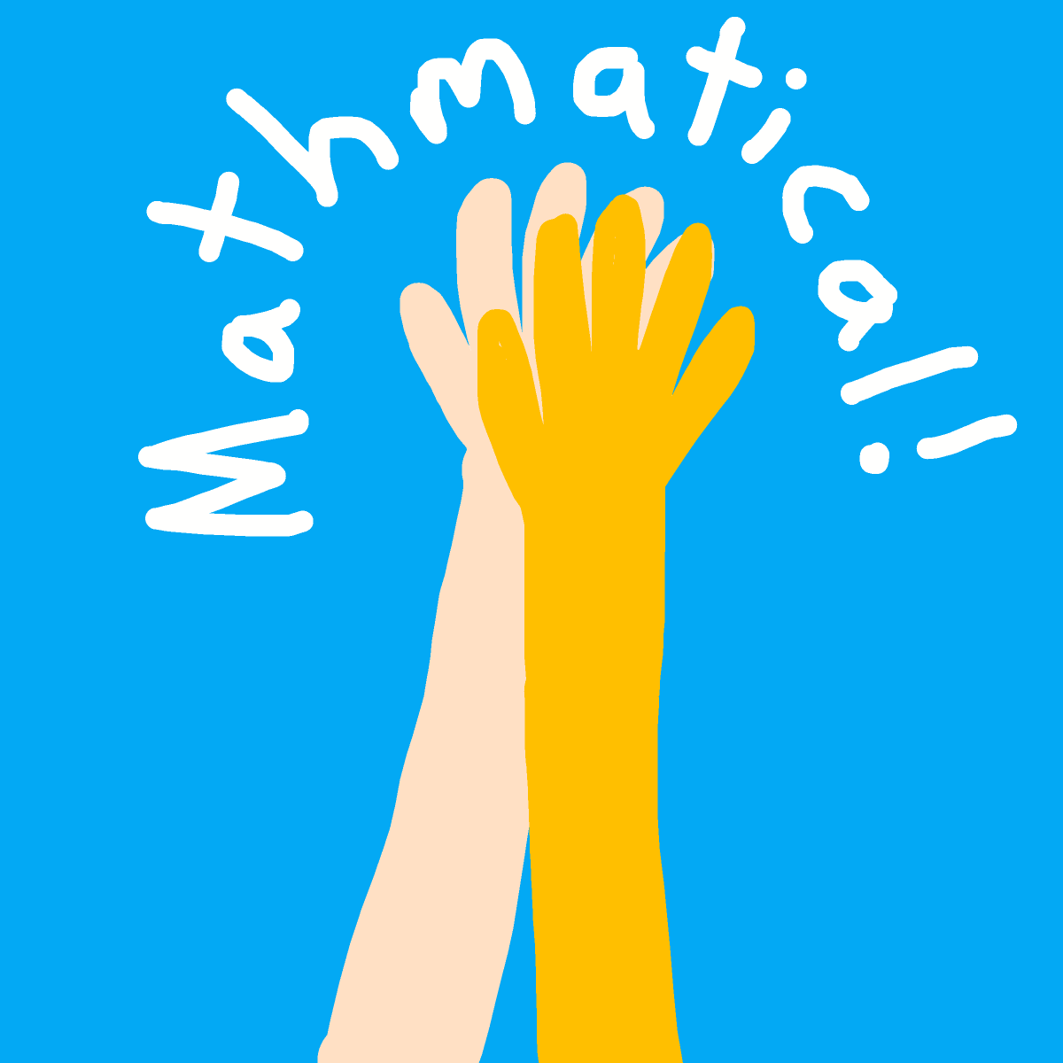 High Five drawing by jashezilla