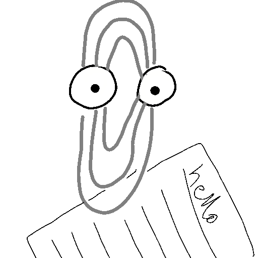 Paperclip drawing by conn0rr