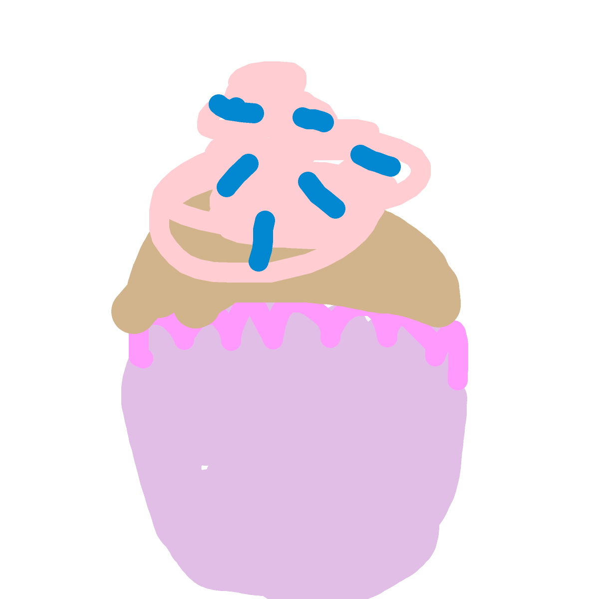 Cupcake drawing by neesh