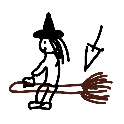 Broom drawing by fair-rust-way