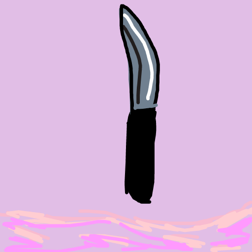 Knife drawing by zeta-berry-agent