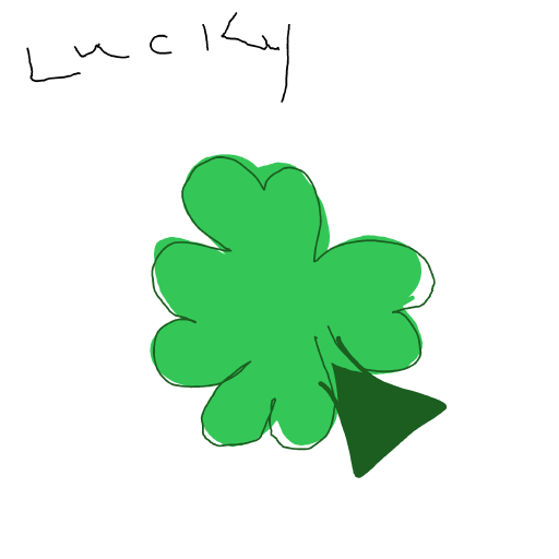 Shamrock drawing by Shandi