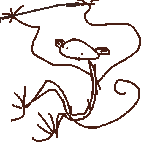 Monkey drawing by xugudigjdye