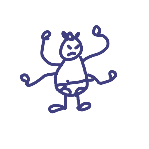 Machamp drawing by Tessie