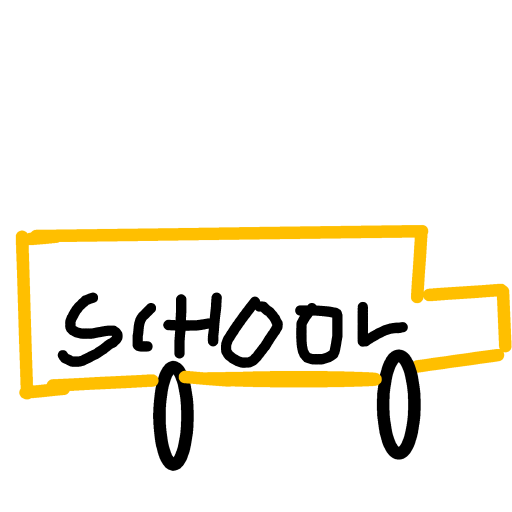 School Bus drawing by Sukuna