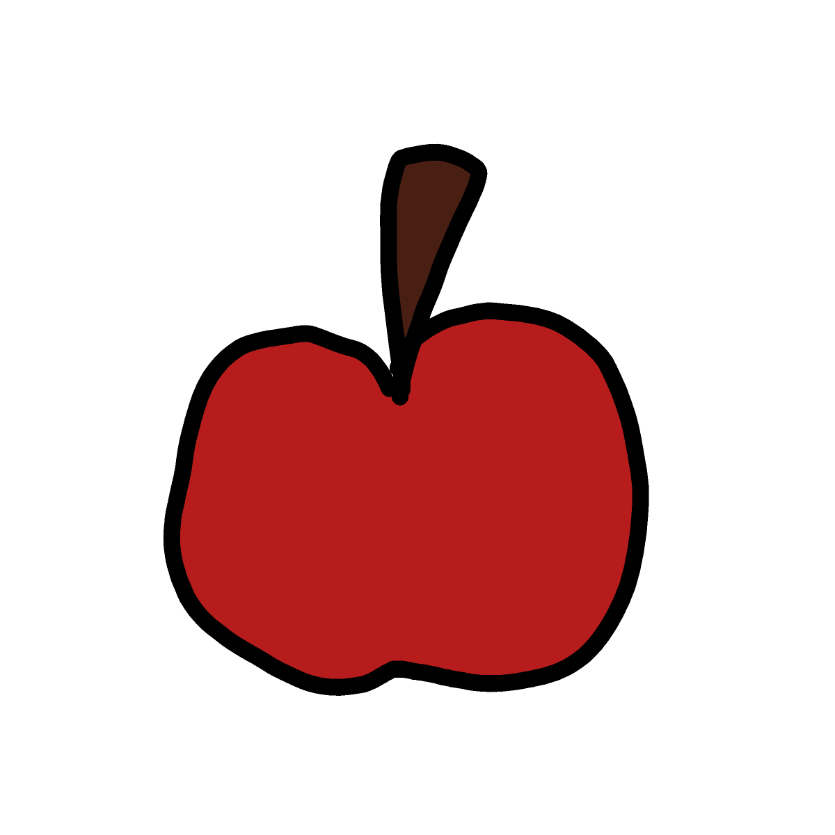 Apple drawing by sonic-bold-major