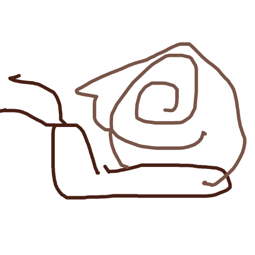 Snail drawing by delta-last-will