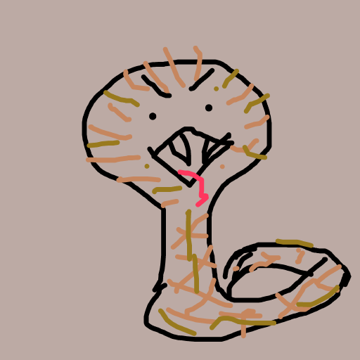 Cobra drawing by dark-clear-force