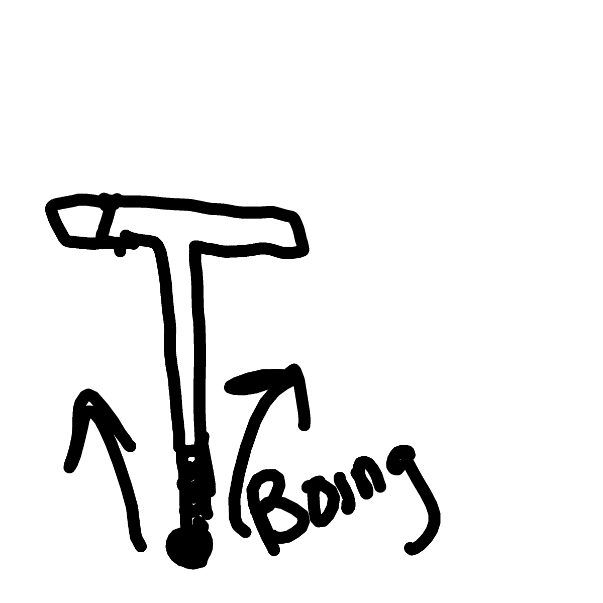 Pogo Stick drawing by magic-vivid-guru