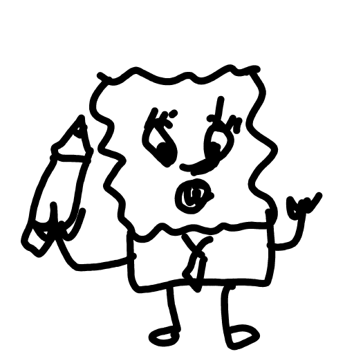 DoodleBob drawing by Mrs O