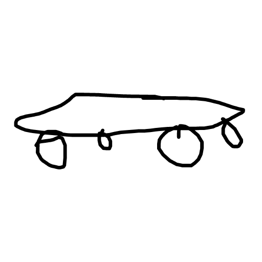 Skateboard drawing by troy