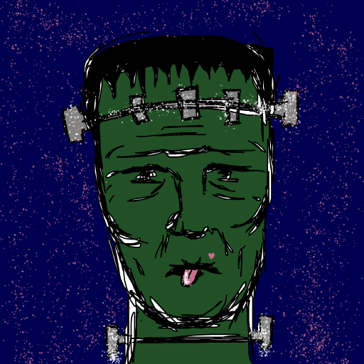 Frankenstein drawing by shahadudu