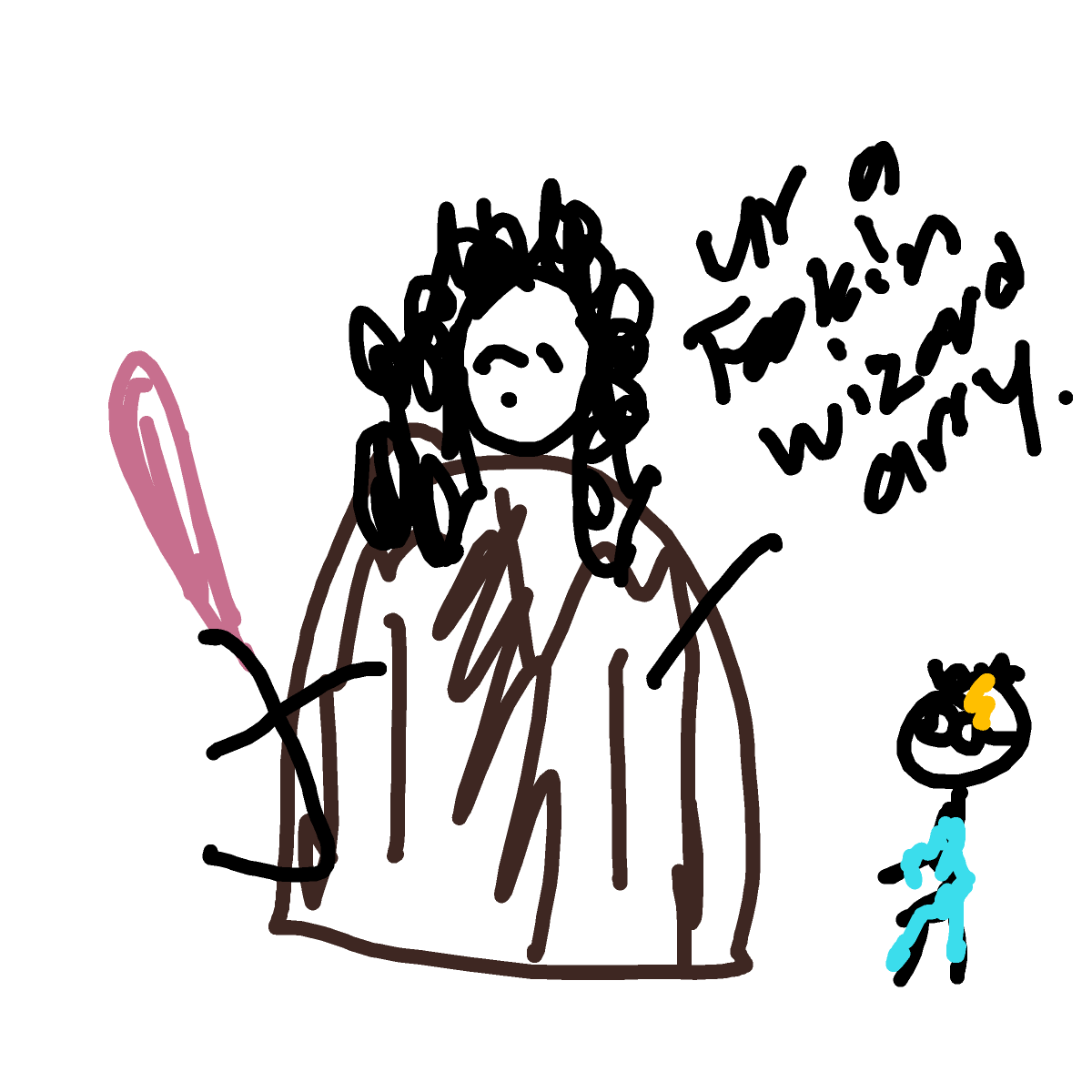 Hagrid drawing by princess fiona