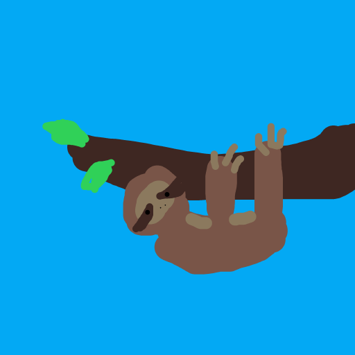 Sloth drawing by ultra-zinc-app