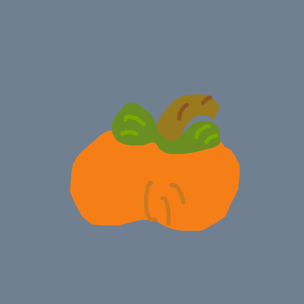 Pumpkin drawing by color-olive-web