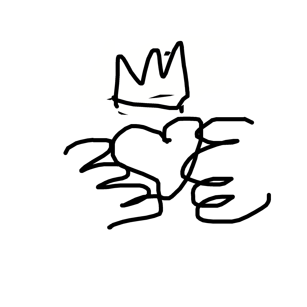 Claddagh drawing by solar-deep-valor