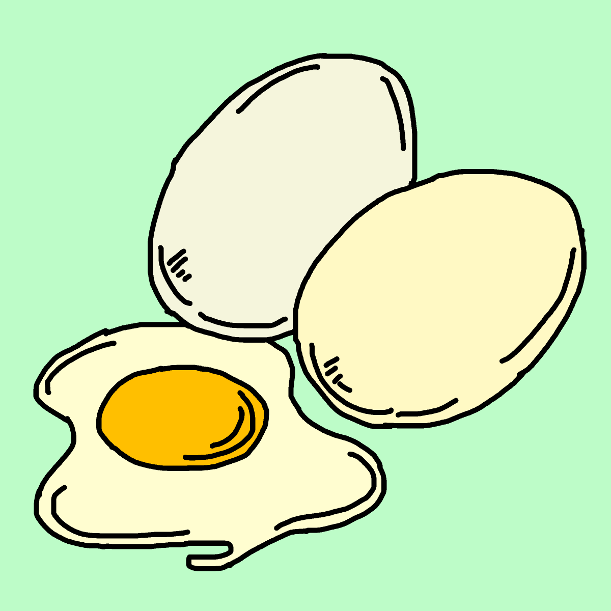 Egg drawing by monthra