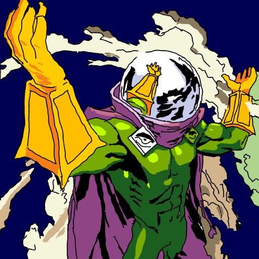 Mysterio drawing by Guardianoflives