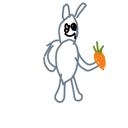 Bugs Bunny drawing by lead-brave-loom