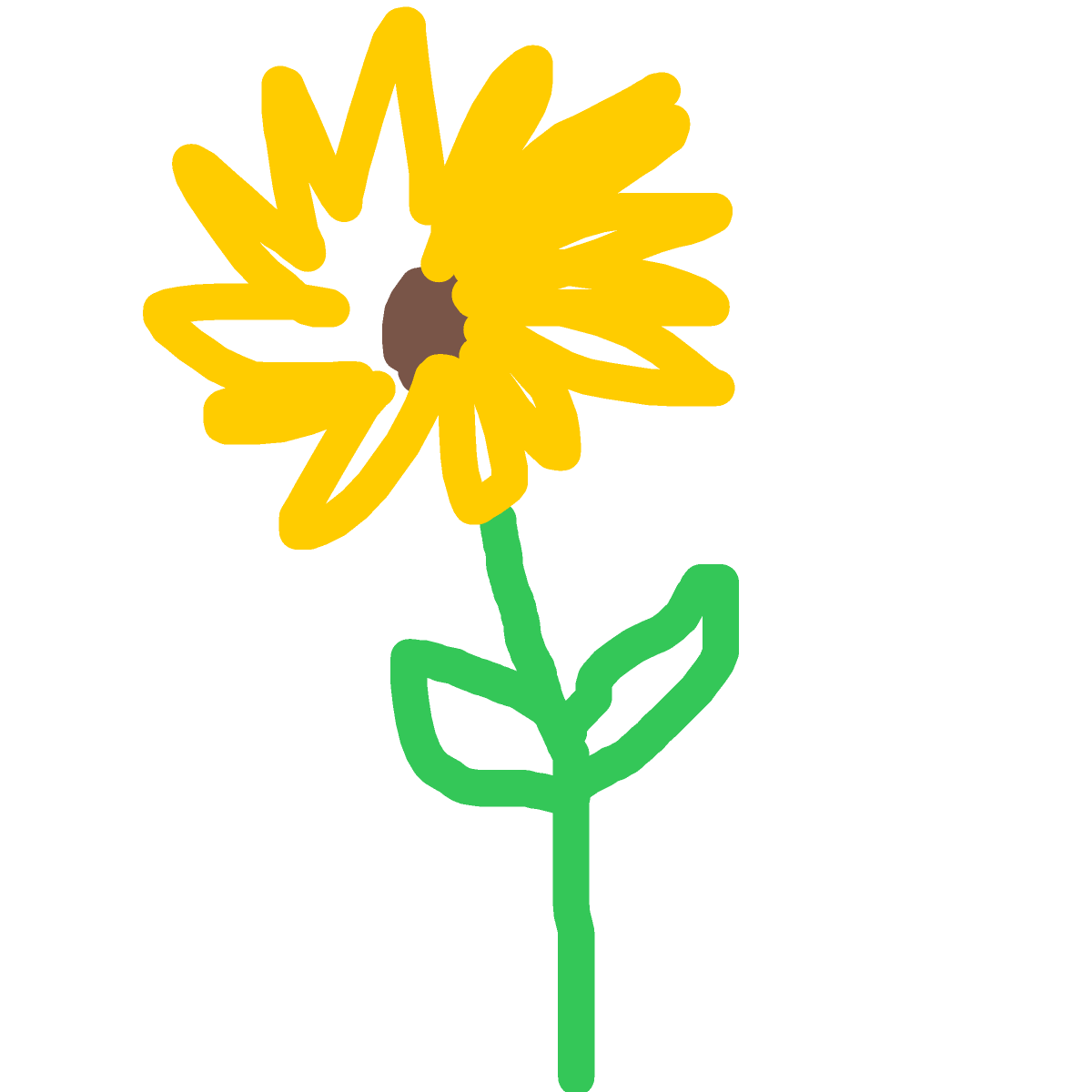 Sunflower drawing by tandman