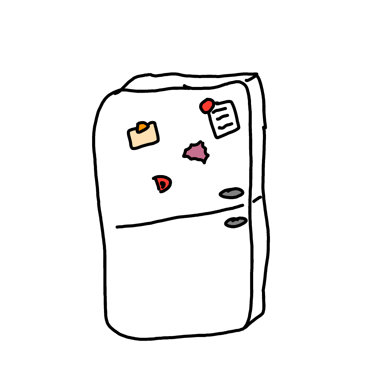 Fridge drawing by conn0rr