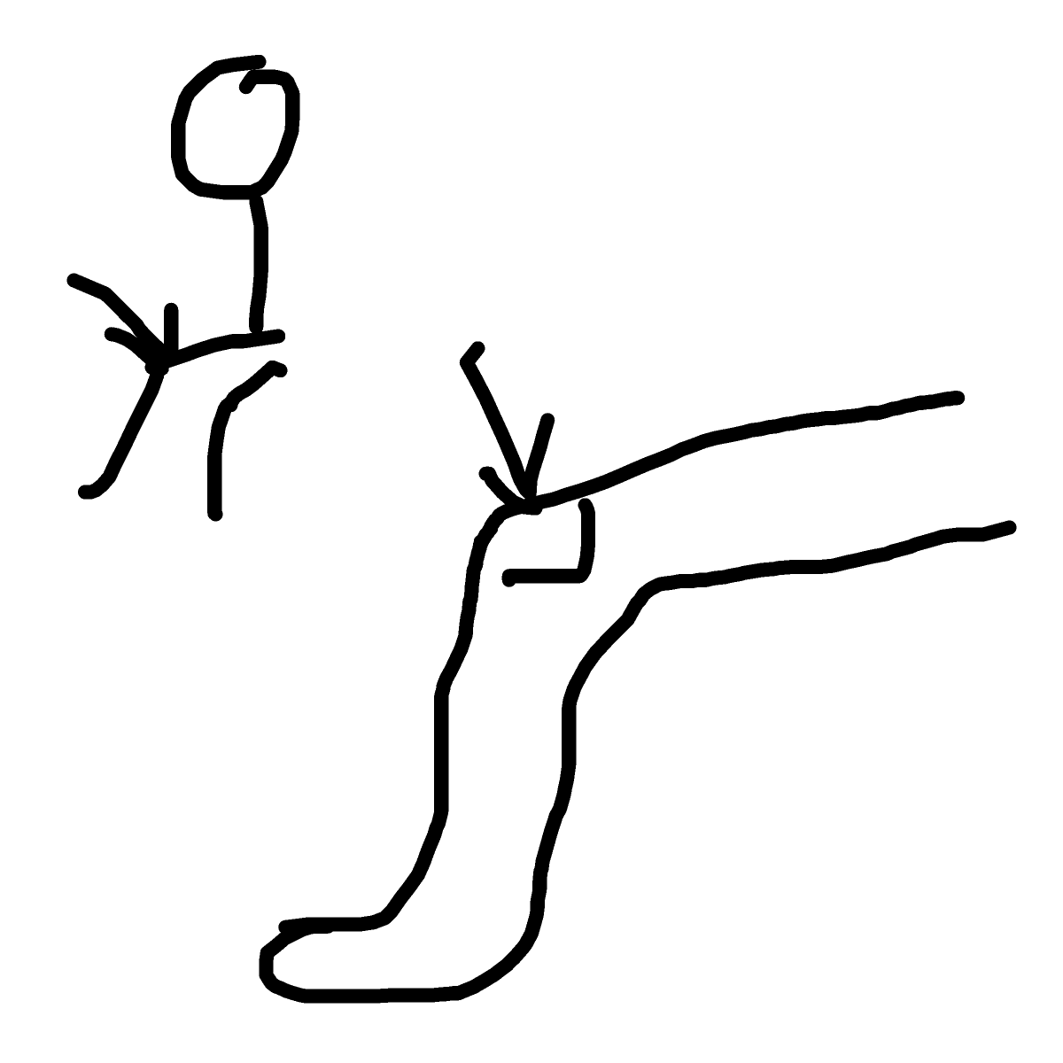 Kneecap drawing by rust-true-valor