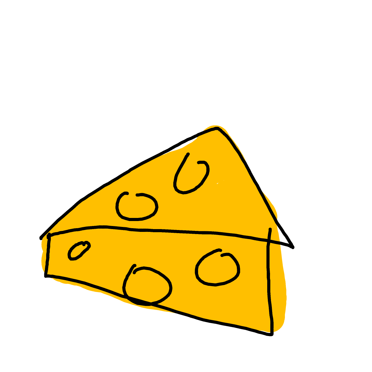 Cheese drawing by motko