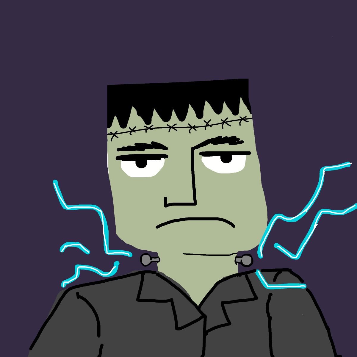 Frankenstein drawing by wethebambam