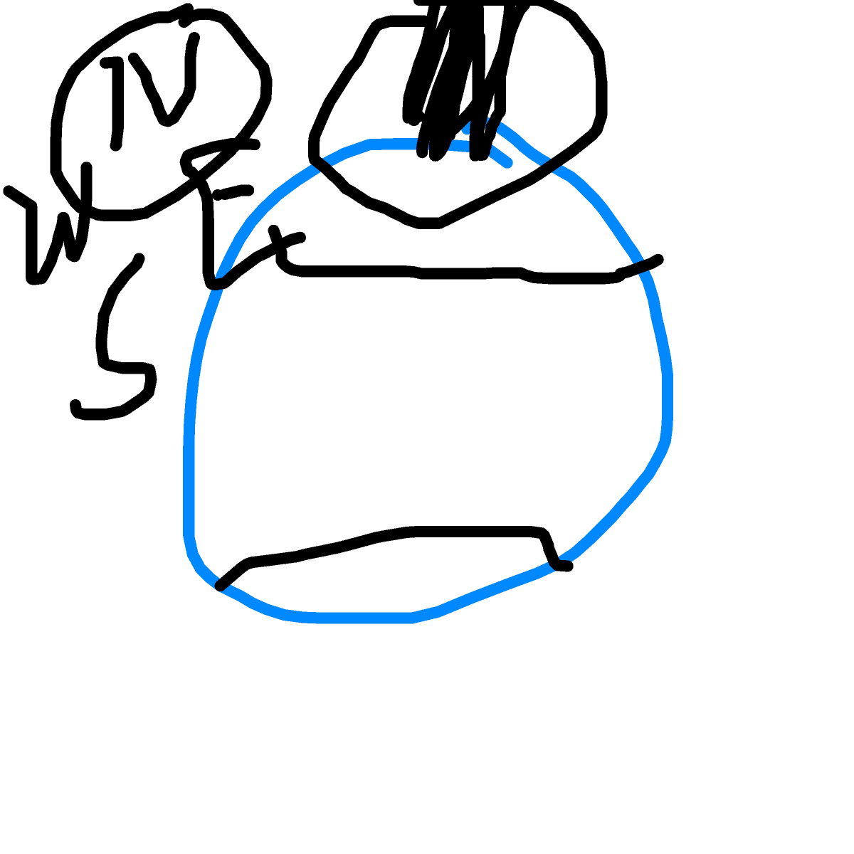 North Pole drawing by berry