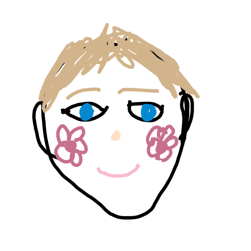 Face Paint drawing by magic-vivid-guru