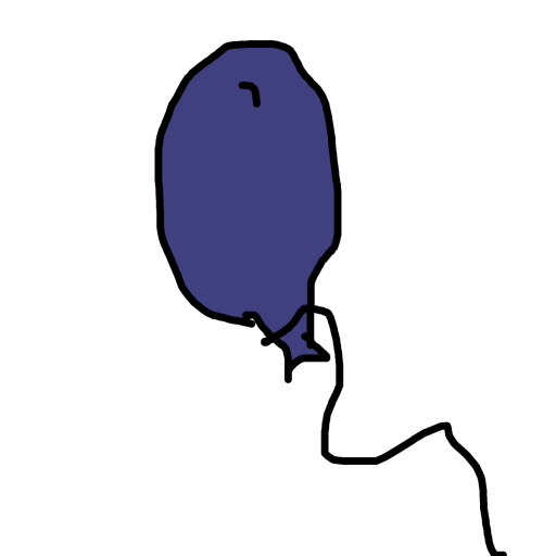 Balloon drawing by nyca
