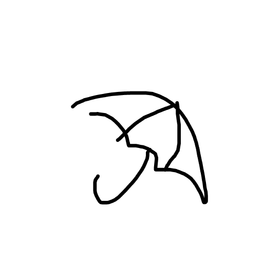 Umbrella drawing by lili