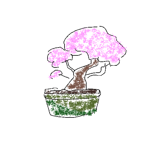 Bonsai drawing by nammy