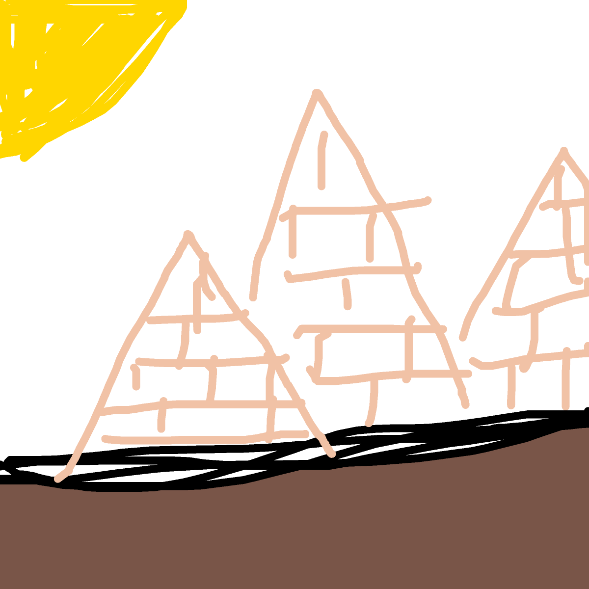 Pyramid drawing by dark-clear-force