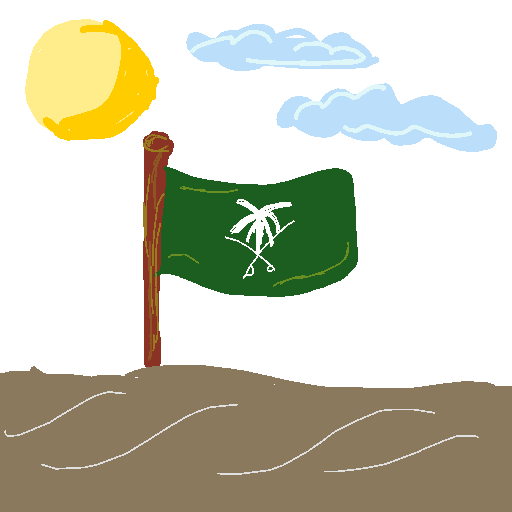 Flag drawing by iron-pearl-link