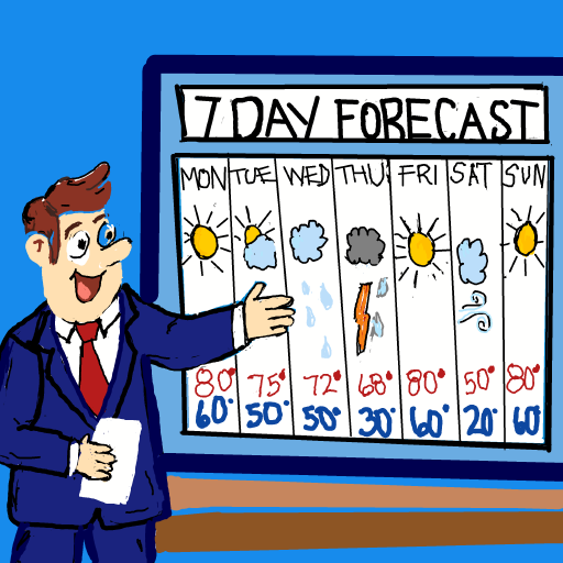 Weather drawing by manders