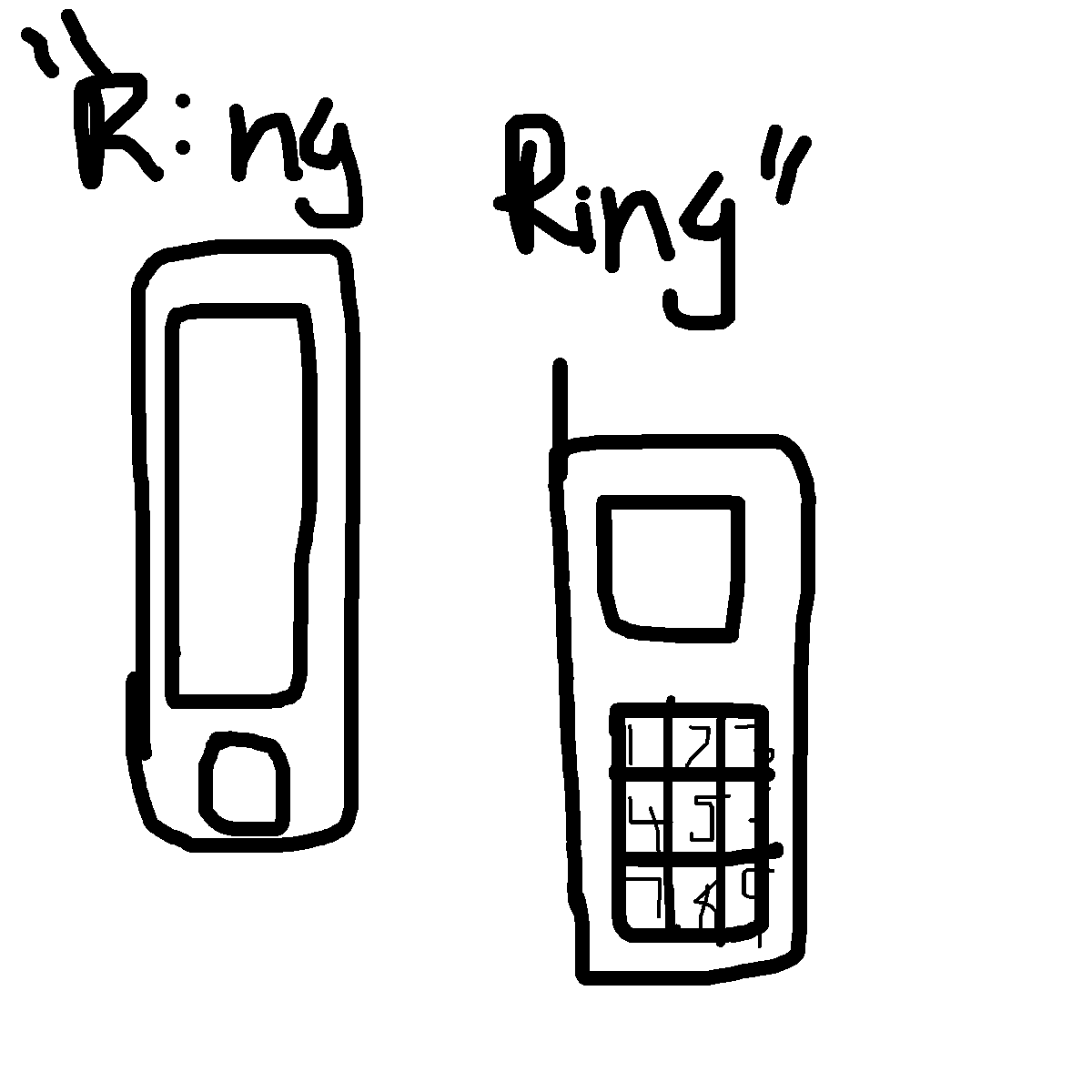 Phone drawing by mikestam195
