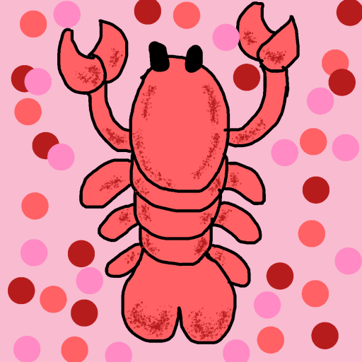 Lobster drawing by krissywissy